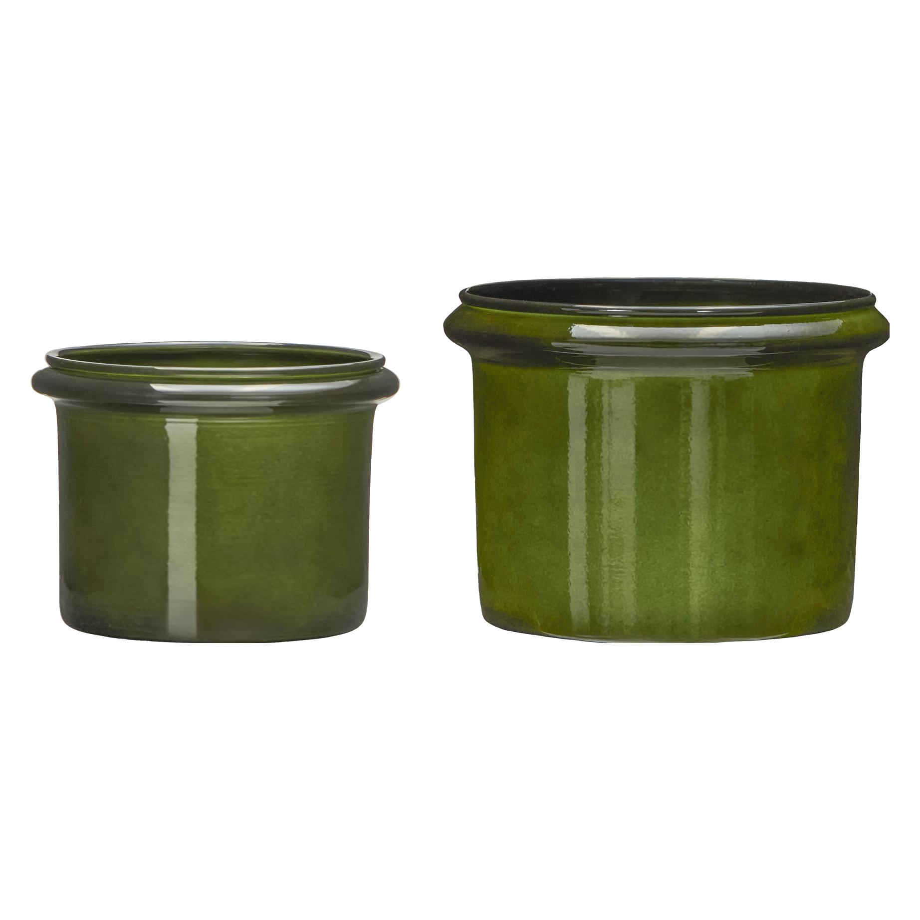 House Doctor Planter, HDHoop, Green (19 x 18 cm) (65071984)