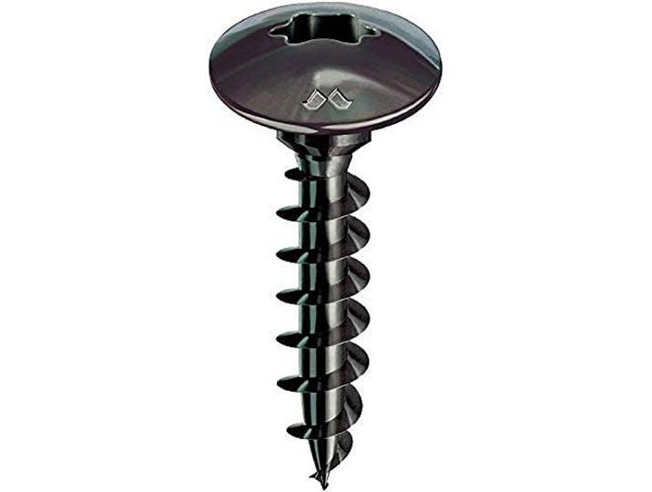 Vis MUSTAD Panelvit FC Tête de penture - Torx - Ø6x35mm - Zingué noir - Boite de 200 - PV029A600350KNC