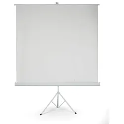 Projektionsleinwand mit Ständer 2000 x 2000 mm