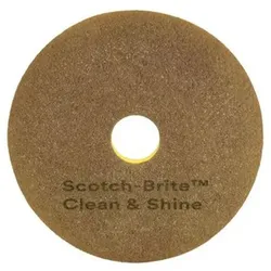 Superpad 3M Scotch Brite Maschinenpad gelb 12 Zoll 305 mm zum Reinigen und Polieren geeinget