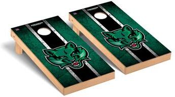 Skip's Garage SUNY Binghamton Bearcats Vintage Cornhole Board Set