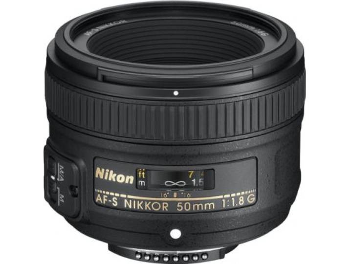 Nikon - Objectif Pour Reflex Af-S 50mm F/1.8g Nikkor