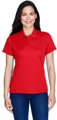 Team 365 TT21W Women's Command Snag Protection Polo Shirt in Sport Red size 3XL   Polyester