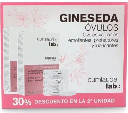 Cumlaude Lab Cumlaude gineseda Óvulos Vaginales Protectores 2 X10 uds