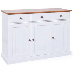 Ebuy24, Kommode + Sideboard, Sideboard Wright (131 x 45 x 86 cm)