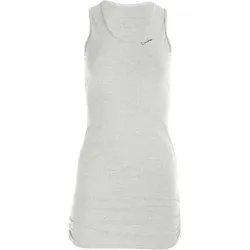 WINSHAPE Damen Longtop mit seitlicher Raffung WTR15, Größe M in Grau Grau