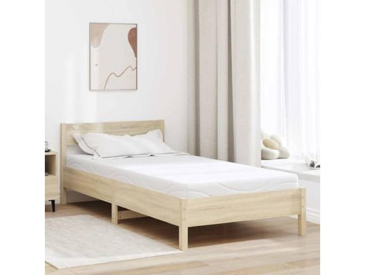 KTHLBRH Weiße Matratze 90 x 200 cm Mittel Gel-Schaum mit Polyester Gel-Infusion für Temperaturausgleich, mittlere Festigkeit, rechteckiges Design, einfache Reinigung, für Innenräume
