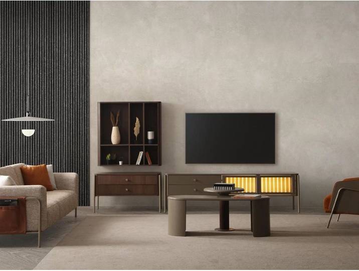 Xlmoebel TV-Schrank Moderner Wohnzimmer Set Hochwertiger TV-Ständer Luxus Tisch (Moderner Wohnzimmer-Set) Made in Europa