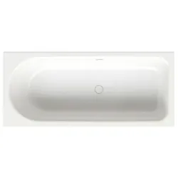 Bette BetteOcean Low-Line Badewanne 8830-440PLUS Glasur, snow, 160x70x38cm, Fußende rechts, Überlauf hinten