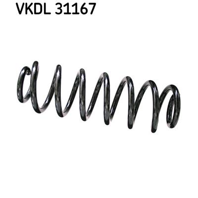 SKF Fahrwerksfeder VKDL 31167 Hinterachse für VW