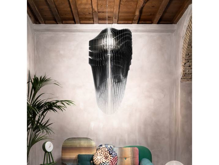 Avia Pendant S Black - SLAMP - Wohnzimmer - Design - Kunststoff - Einflammig