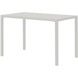 Gartentisch Quatris 120x70x75 cm perlweiß