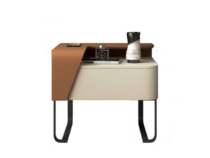 YCCHAH Bett mit Stauraum Schlafzimmer Nordic Nachttisch Einfache Farbe Regal Wohnzimmer Sofa Seite Tisch Balkon Ecke Desktop