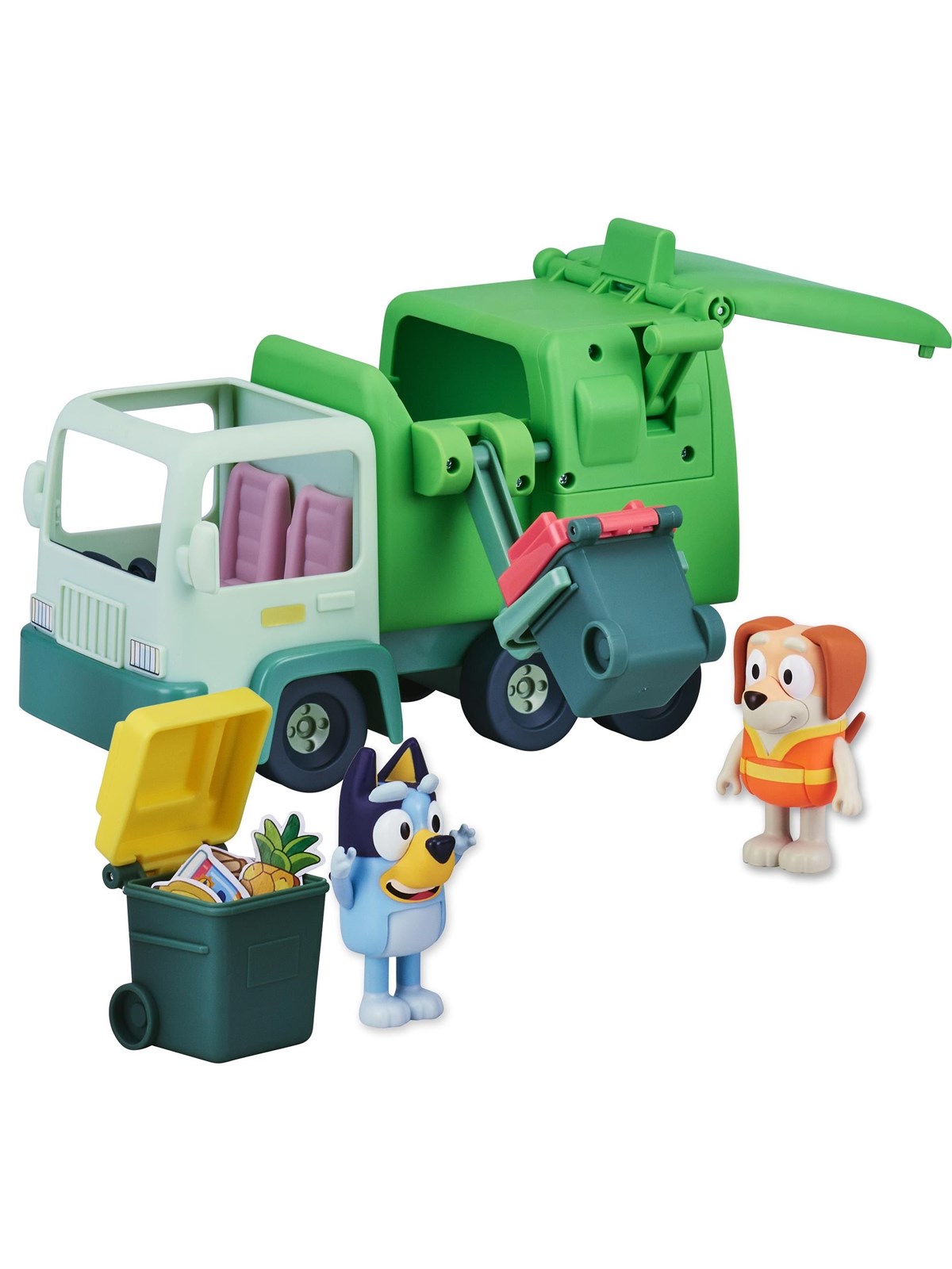 Moose Toys Bluey Garbage Truck with Play Figures