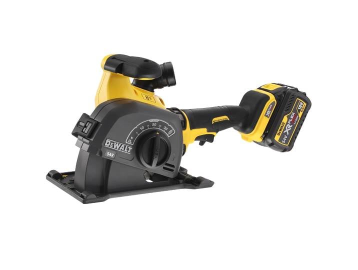 Rainureuse à béton XR Flexvolt 54V 2Ah Brushless DEWALT - DCG200T2-QW