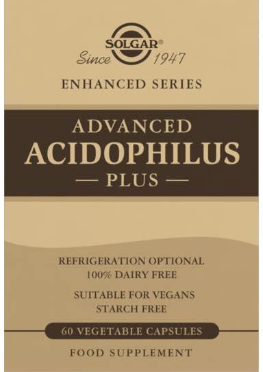 Solgar Advanced Acidophilus Plus 60vcaps