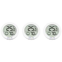Explore Scientific Thermo-/Hygrometer Weiß (3er Set) WSH0008