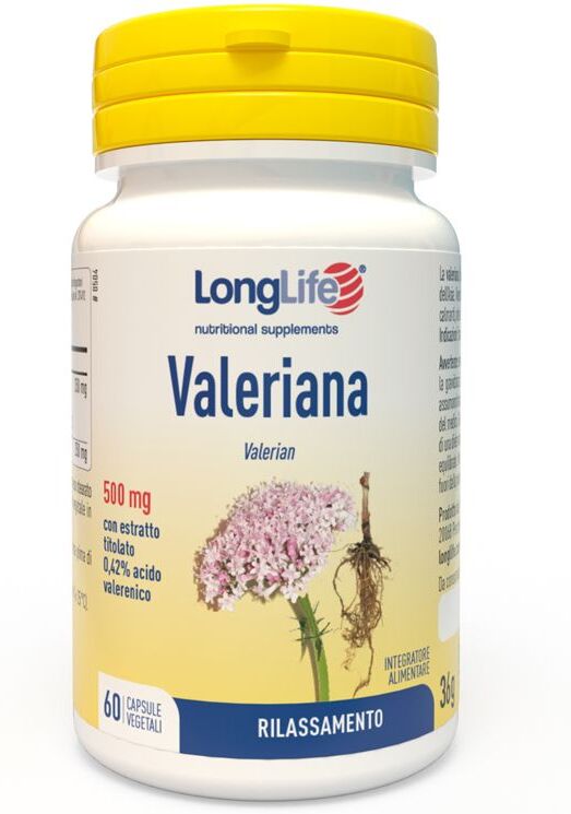 PHOENIX Srl - LONGLIFE Phoenix LongLife, Valeriana, 60 Capsule