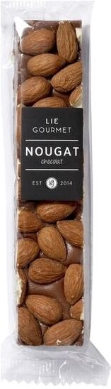 Lie Gourmet Fransk Nougat M. Mandler Og Chokolade