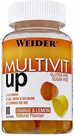 Weider Energy Boost Gummies Multivit 80 Gummies