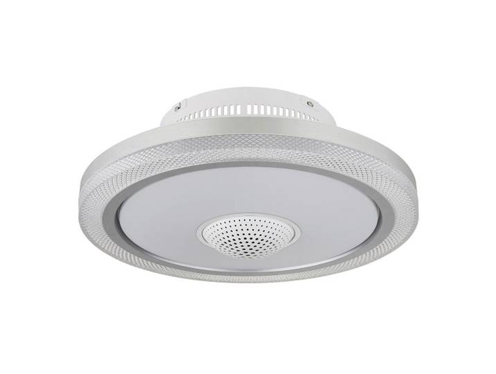 DECKENVENTILATOR Klar Opal Weiß D: 50 cm