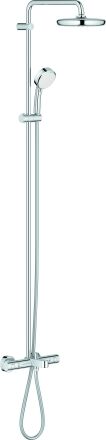 Grohe Tempesta Cosmopolitan 210 système de douche 26223001, thermostat de bain, chrome