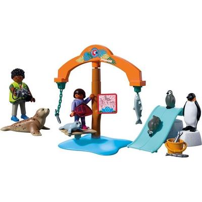 playmobil Animals & Friends Zoo Eis-Expedition
