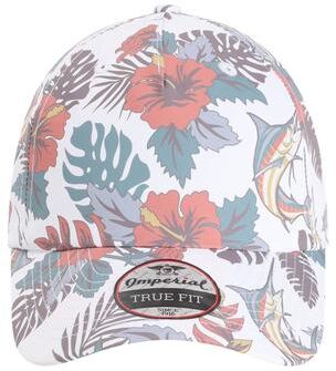 Imperial 4072 The Easy Read Cap in Whitewash size Adjustable   Polyester