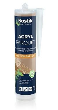 Bostik Acryl Parquet 310ml, grijs antraciet
