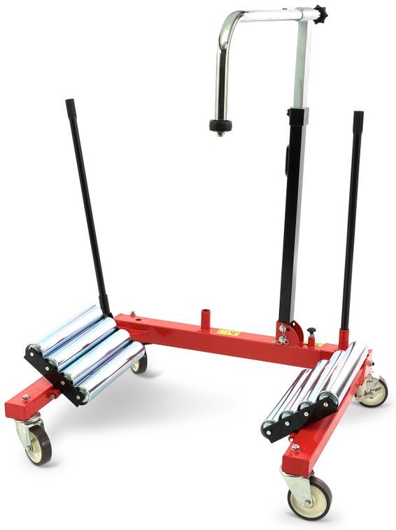 HBM Professional 1200 kg. Sollevatore pneumatico idraulico, sollevatore ruota, smontagomme
