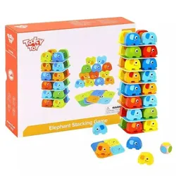 Tooky Toy: Geschicklichkeitsspiel Elefantenturm