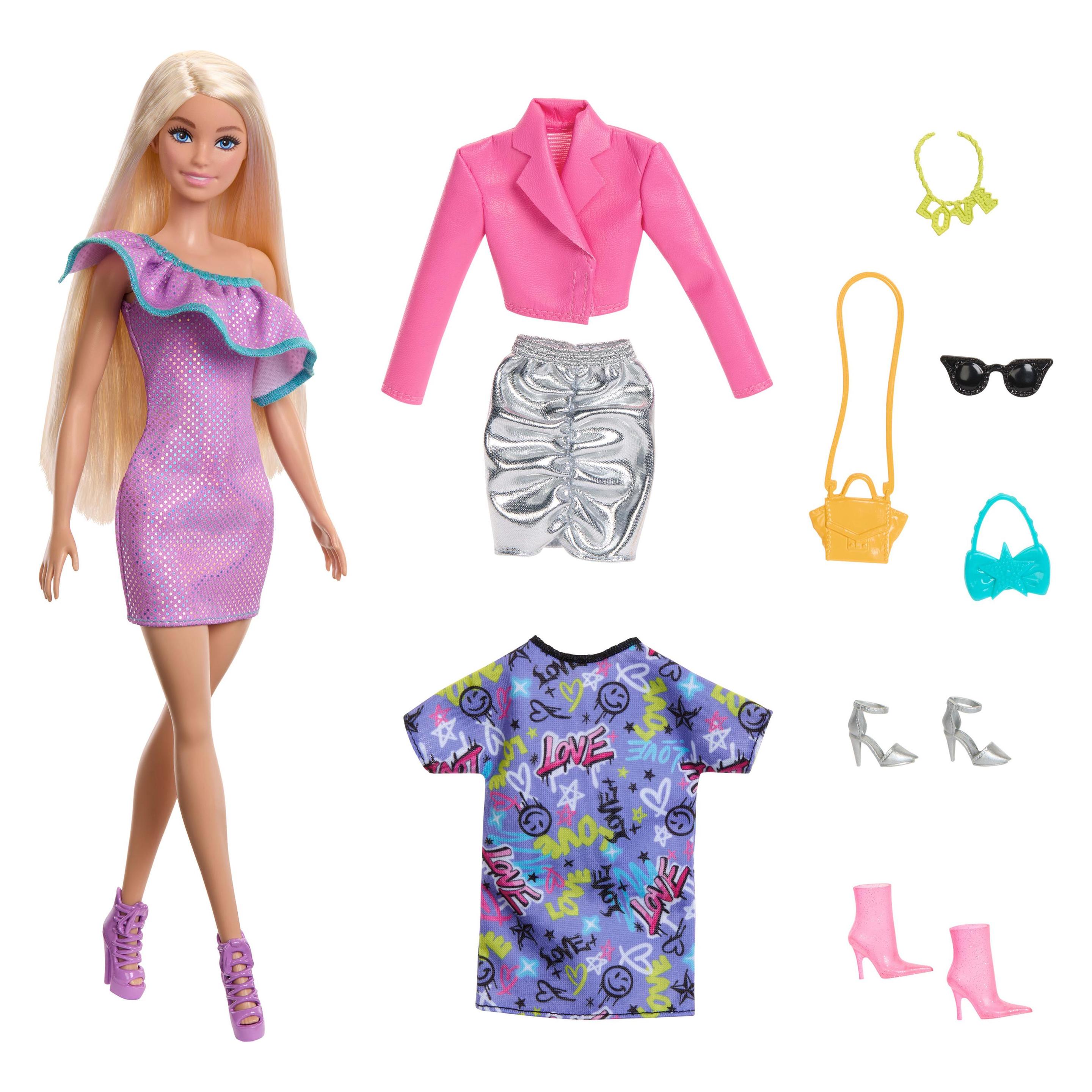 Barbie Puppe und Mode-Accessoire (HYT61)