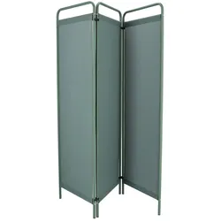 Paravent Sichtschutz Paravent aus Kunststoffgewebe, Fiam, modern, Salbei, Outdoor, 3 Elemente