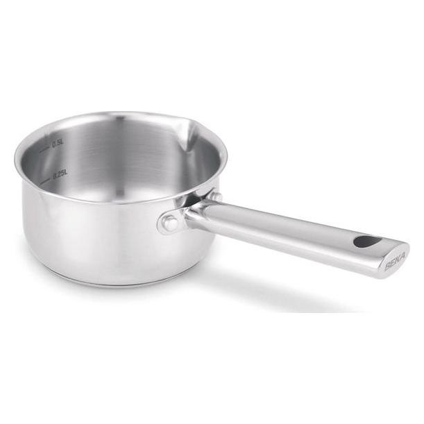 Beka BEKA CICLA Stielkasserolle 2 Ausgiessvorrichtungen 12 cm (Kochtopf, Edelstahl, 12 x 7.50 cm) (101028)