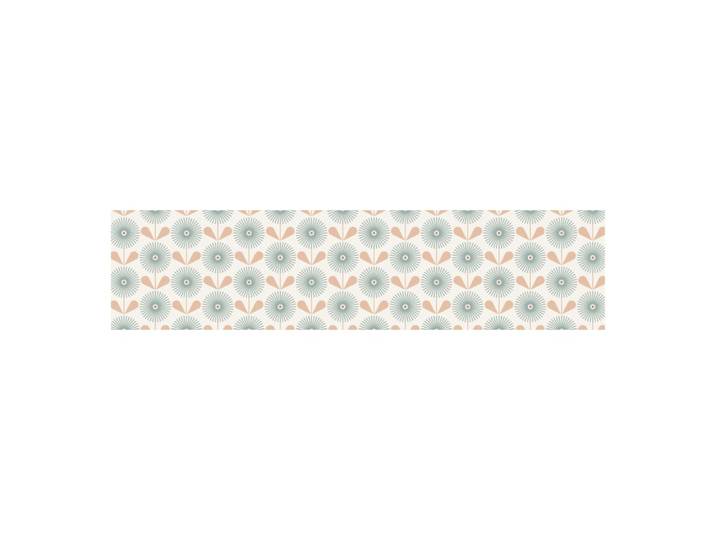 Tapis en vinyle tournesols multicolore 48x198 cm