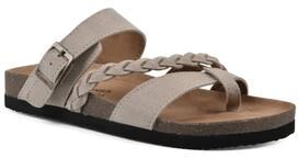 Women's White Mountain Hazy Sandals by White Mountain in Wood Suede (Size 5 M)