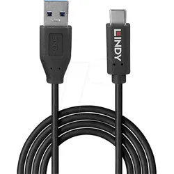 LINDY 36972 - USB 10Gbit/s Kabel, GRS, A Stecker auf C Stecker, 1,5m