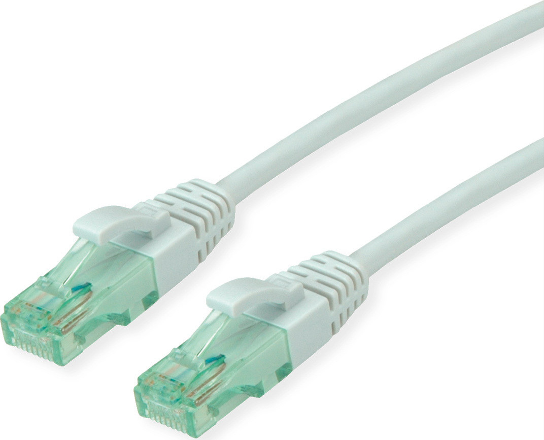 ROLINE RM patchkabel Cat.6A UTP, grijs, 0,3 meter