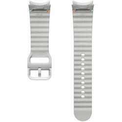 Samsung Sport Band (20 mm, Nitrilkautschuk (HNBR)), Uhrenarmband, Silber