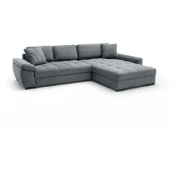 Ecksofa Redford Stoff Grau Anthrazit