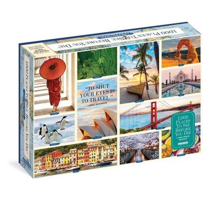 1,000 Places to See Before You Die 1,000-Piece Puzzle