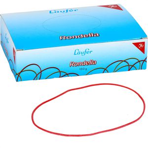 Läufer Rondella Nr.15 Gummiringe Ø 100mm rot 100g