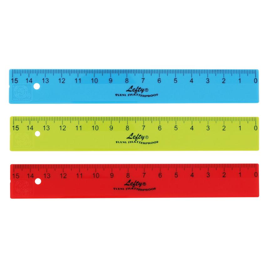 Kum Lineal Flexi-Lefty 15cm (15 cm, Kunststoff) (201.21.29)
