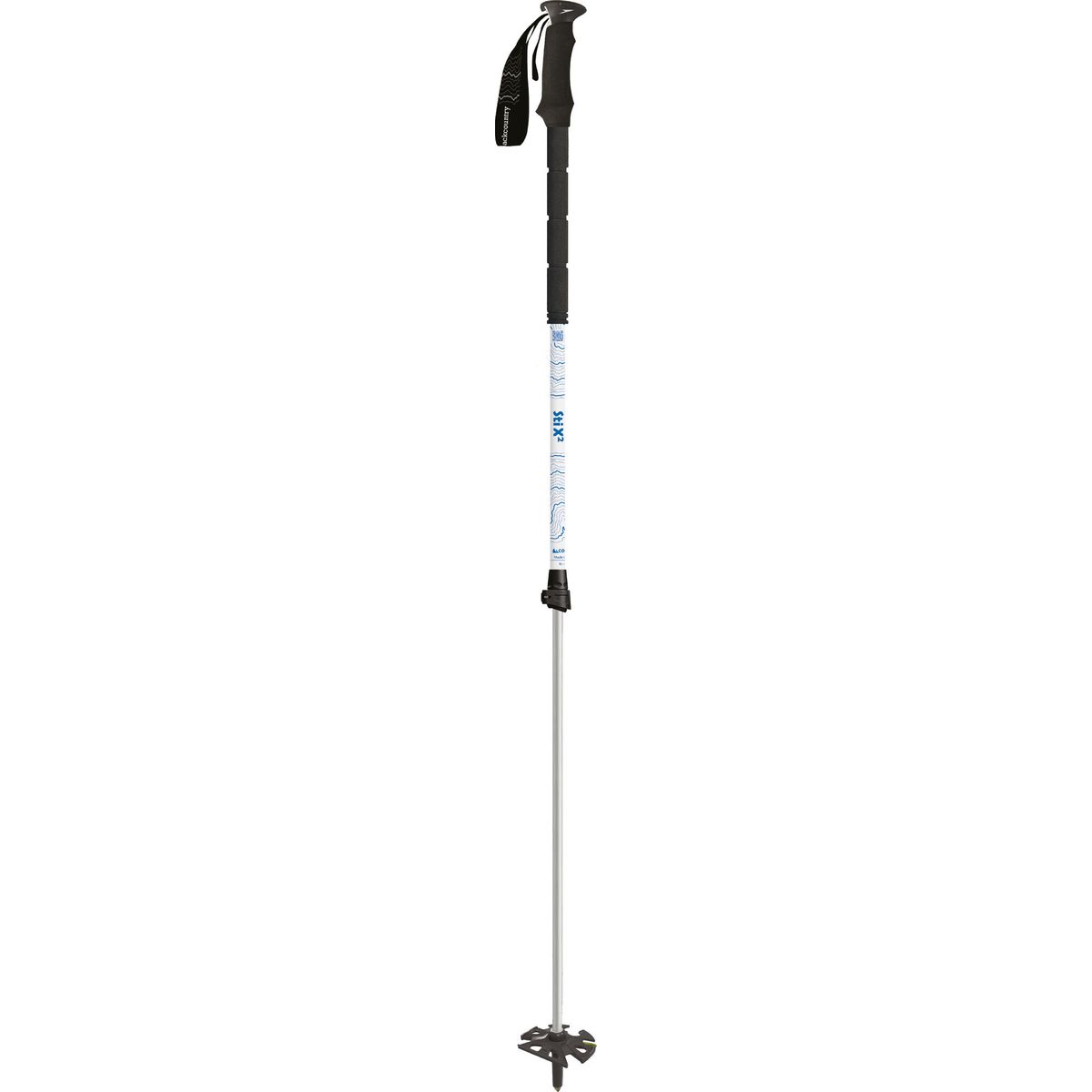 Contour StiX2 Teleskopstöcke (paar) weiß/blau 84-145 cm 426100
