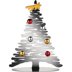 Bark For Christmas Weihnachtsdekoration silberfarben