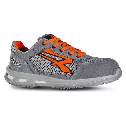 Upower U-Power Ultra Grau/Orange Sicherheitsschuhe Niedrige Nummer (S1P, 39) (UPRL20476-Grey.Orange)
