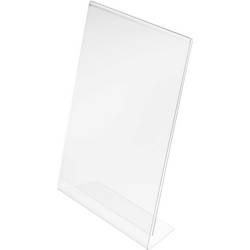 magnetoplan 684101 Tischaufsteller Verwendung für Papierformat: DIN A6 Durchsichtig 1 St.