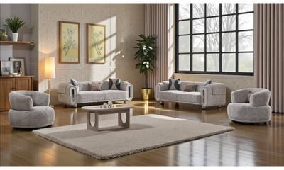 Furnia Altair 4 Pieces Living Room Sets 2 Sofa 2 Chair