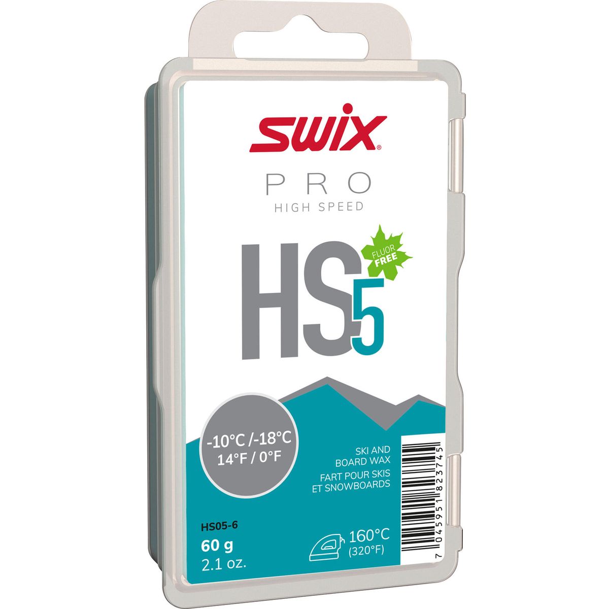 Swix HS5 Turquoise, -10°C/-18°C, 60g neutral HS05-6