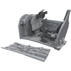 Eduard P-40K cockpit PRINT for